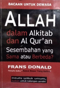 Image of Allah dalam Alkitab & Al-Qur'an: sembahan yang sama atau berbeda?